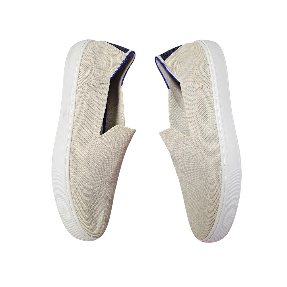 Rothy's The Original Slip On Sneaker In Sand Women's Size 8.5 - Picture 3 of 14